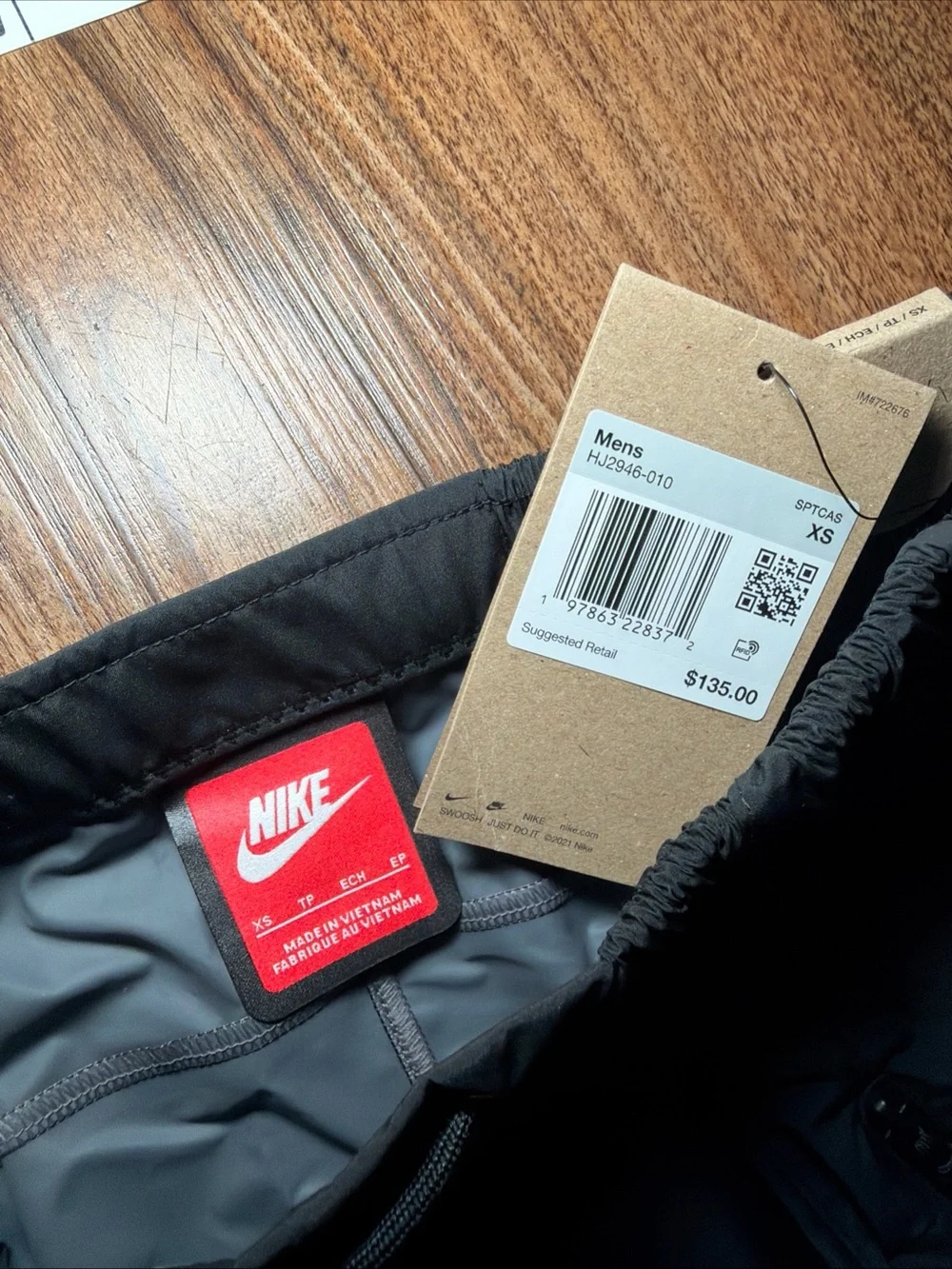 Nike Tech Super Lightweight Cargo Shorts Black HJ2946-010 Men’s Size XS NWT
